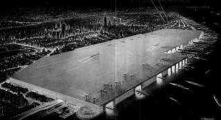 Illustration for article titled NYC's Centuries-Old Dream of Expanding Into the Hudson River Lives On